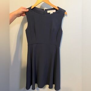 French Connection Classic sleeveless navy dress